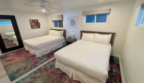 Villa Deluxe, 2 camas de matrimonio, vistas al mar