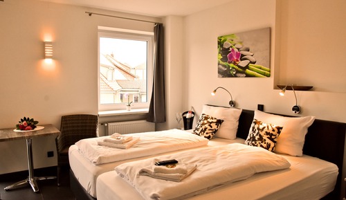 Habitación estándar doble, microondas