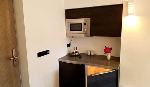 Habitación individual superior, microondas