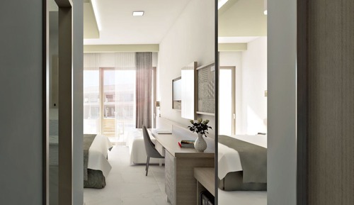 Habitación Premium con 2 camas individuales, piscina privada