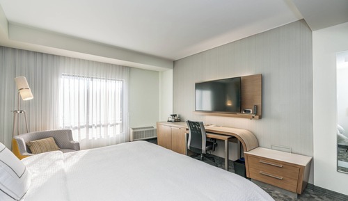 Habitación, 1 cama de matrimonio grande con sofá cama