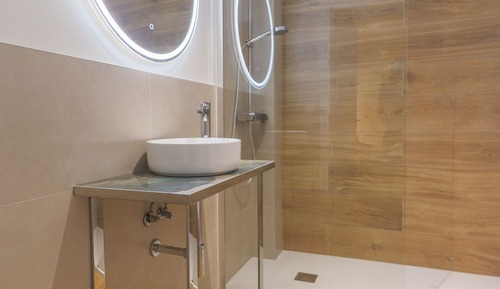 Habitación Deluxe con 1 cama doble o 2 individuales, baño privado, vistas al patio