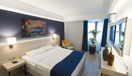 Habitación estándar doble de uso individual, 1 cama de matrimonio