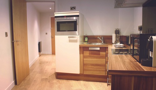 Apartamento estándar, 2 camas dobles, vistas a la ciudad