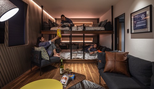 Habitación cuádruple Confort, no fumadores