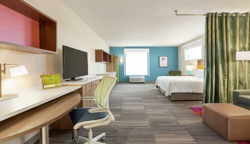 ADA Accessible, Studio, 1 King Bed, Accessible (Roll-In Shower)