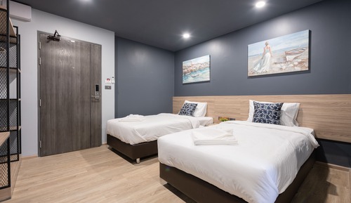 Habitación superior con 2 camas individuales