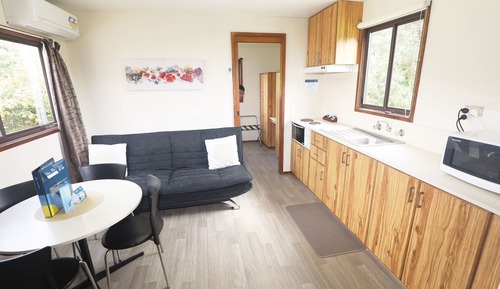 Cabaña familiar, 2 habitaciones, baño privado