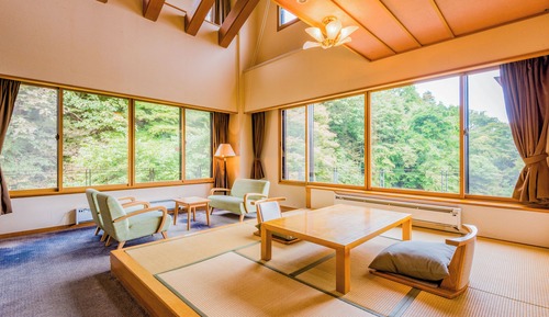 Superior Japanese-Western-Style Maisonette Twin Room - Indoor Bath - Non-Smoking