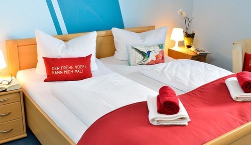 Habitación doble, balcón