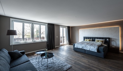 Suite, vistas al jardín