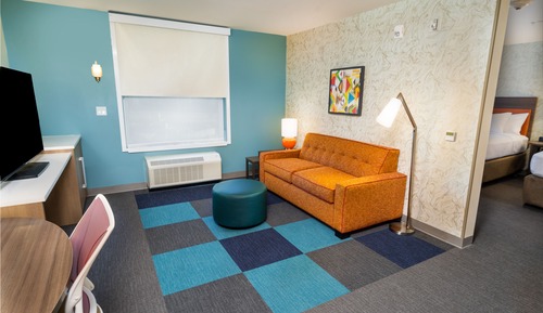 Suite, 2 camas de matrimonio, accesible para personas con discapacidad (Hearing)