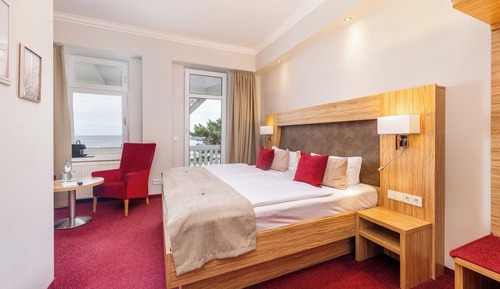 Habitación doble, balcón, vistas al mar