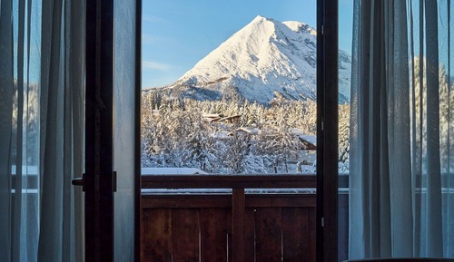 Apartamento superior, 2 habitaciones, balcón, vistas a la montaña