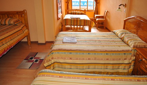 Habitación cuádruple tradicional, varias camas