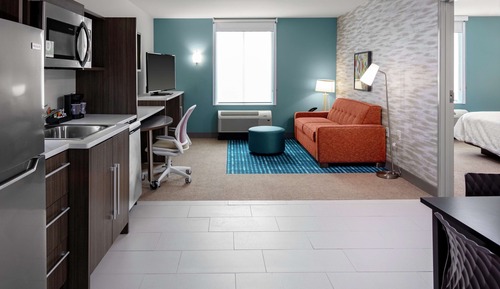 Estudio, 1 cama de matrimonio grande, accesible para personas con discapacidad (Hearing)