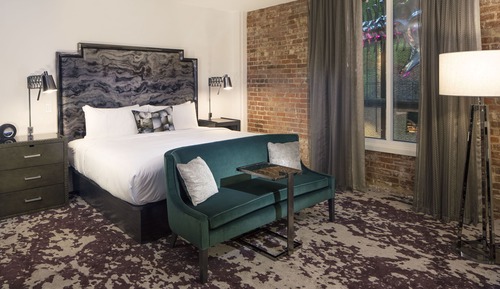 Habitación, 1 cama de matrimonio grande, no fumadores, vistas a la ciudad