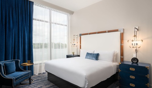 Habitación Deluxe, 1 cama de matrimonio grande, no fumadores, vistas al río