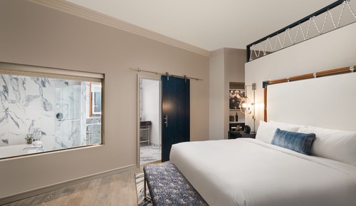 Suite estudio ejecutiva, 1 cama de matrimonio grande con sofá cama, no fumadores