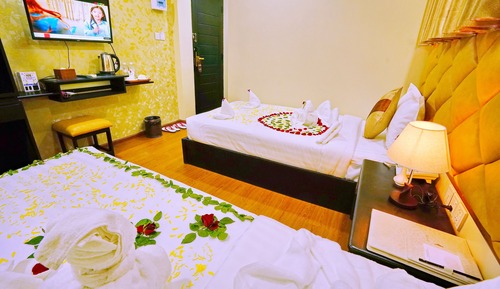 Habitación estándar con 1 cama doble o 2 individuales