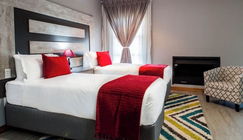 Habitación de lujo con 2 camas individuales