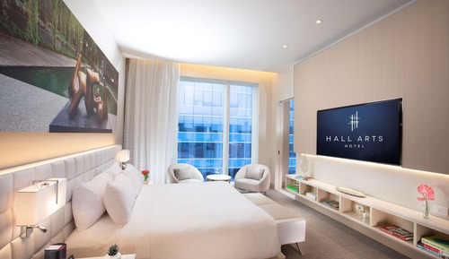 Suite, 1 cama de matrimonio grande (Hall, Speciality)