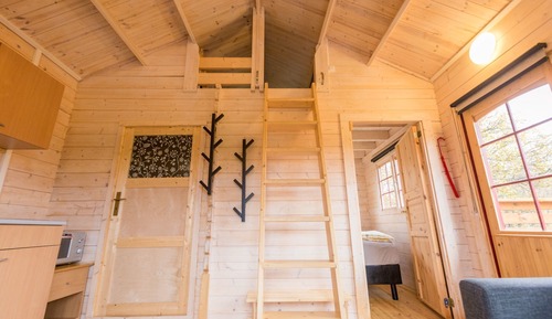 Casa de campo, 1 habitación, baño privado