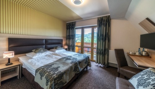 Habitación Premium doble, balcón, vistas a la montaña (3 Adults)