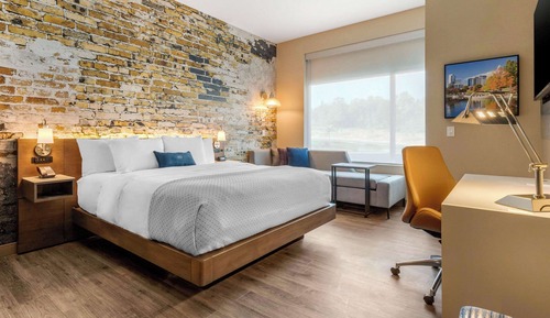 Habitación, 1 cama de matrimonio grande, accesible para personas con discapacidad, no fumadores