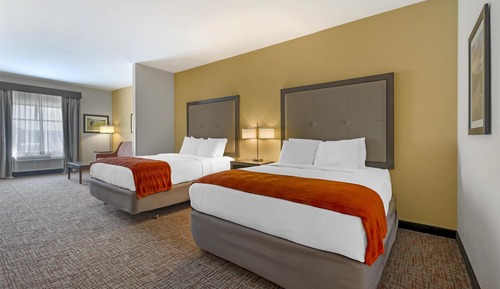 Suite, 2 camas de matrimonio, no fumadores, frigorífico (with Single Sofabed)