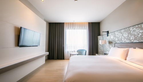 Habitación Premium, 1 cama de matrimonio grande, vistas al mar (High Floor)