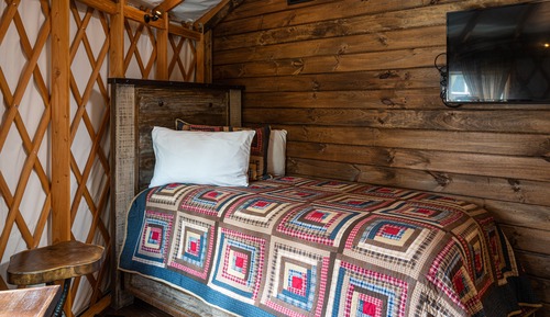 Bungalow de lujo, 2 habitaciones, bañera de hidromasaje, vistas al río