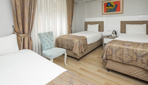 Habitación triple económica, 3 camas individuales, no fumadores