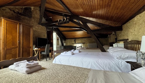 Suite familiar, baño privado, vistas al jardín (Very Large Room)