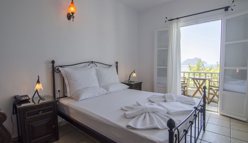 Habitación doble, balcón, vistas al mar