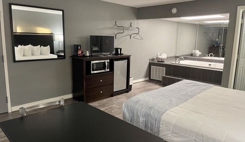 Habitación Premier, 1 cama de matrimonio grande, bañera de hidromasaje