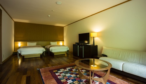 Habitación Deluxe con 1 cama doble o 2 individuales, no fumadores (Seiryu-an room,Western Style)