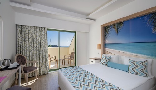 Habitación doble, balcón
