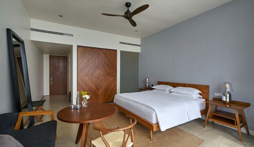 Habitación Deluxe doble, 1 habitación, balcón, vistas al mar