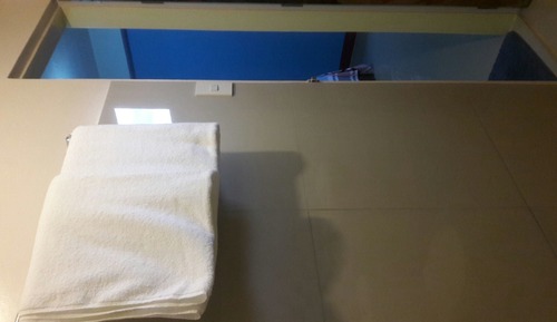 Habitación familiar, 2 camas dobles, no fumadores, vistas a la montaña