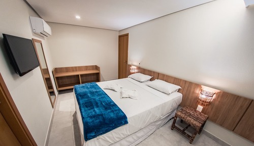 Bangalô 2 quartos para 2 pessoas