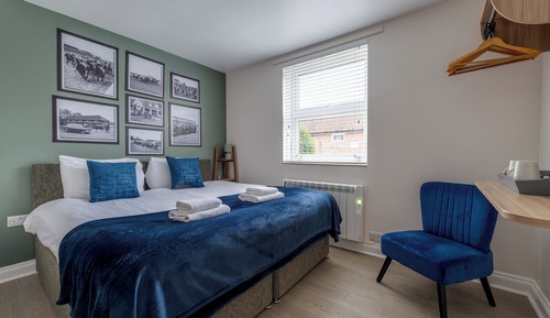 Habitación estándar con 1 cama doble o 2 individuales