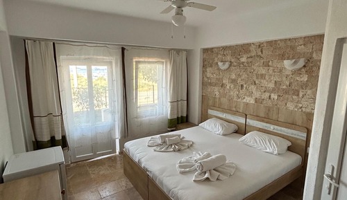 Habitación con 1 cama doble o 2 individuales, vistas al mar