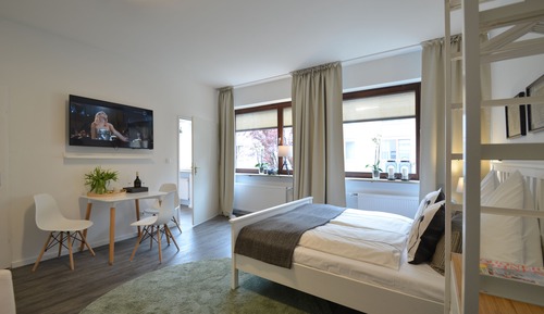 Apartamento superior, accesible para personas con discapacidad