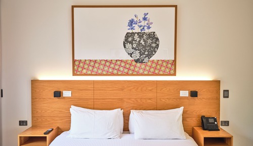 Habitación superior, 1 cama de matrimonio grande, balcón, vistas al río