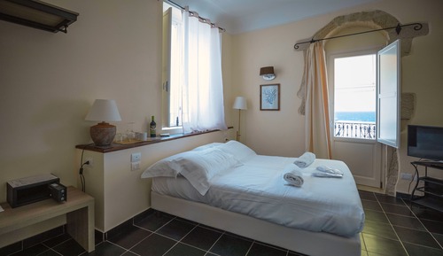 Estudio panorámico, 1 cama doble, vistas al mar