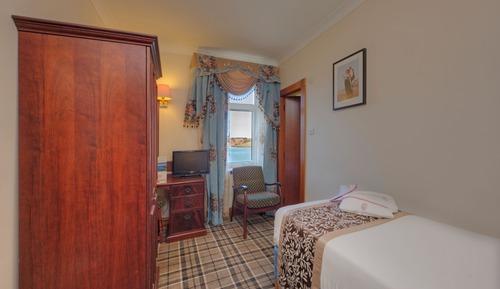 Habitación individual, vistas al mar