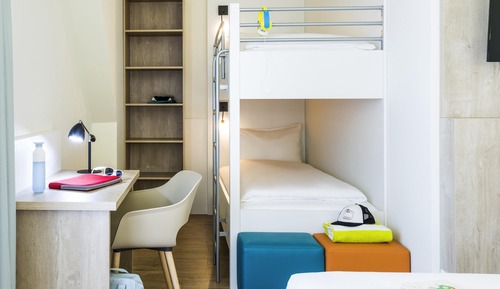 Habitación familiar, varias camas