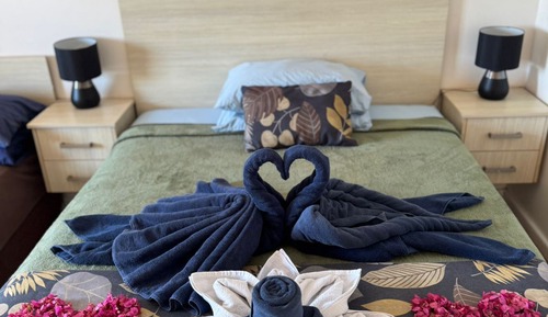 Habitación familiar, vistas al mar