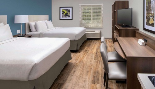 Estudio estándar, 2 camas de matrimonio, cocina